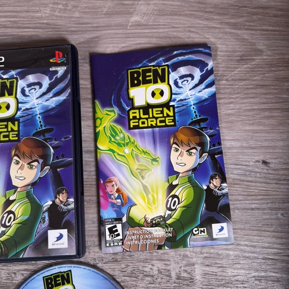 Ben 10: Alien Force (PlayStation 2, 2008) CIB Complete w/‎ Manual TESTED - Picture 3 of 5